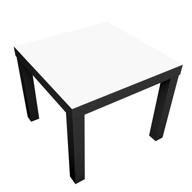 Adhesive film for furniture IKEA - Lack side table - Colour White