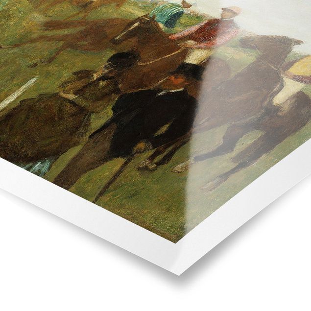 Poster - Edgar Degas - Jockeys On Race Track