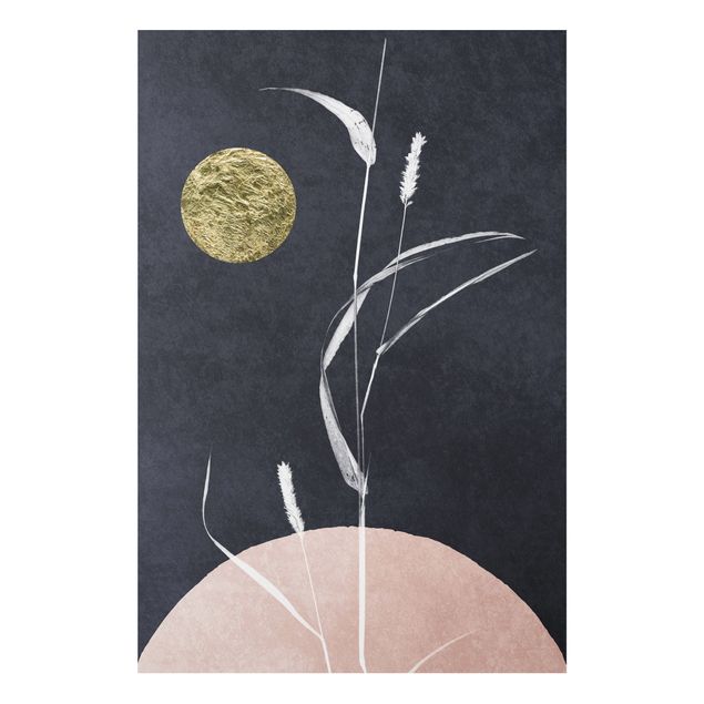 Print on forex - Golden Moon With Reed