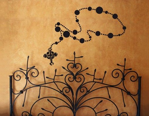 Plant wall decals No.UL833 Rosary Chain