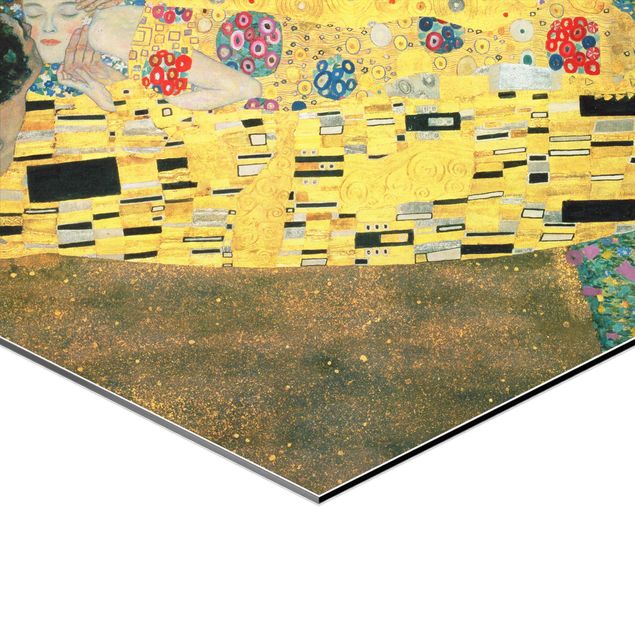 Alu-Dibond hexagon - Gustav Klimt - Portraits