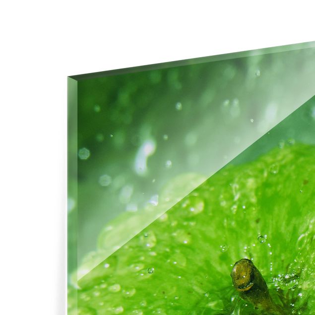 Glass Splashback - Green Apple - Square 1:1