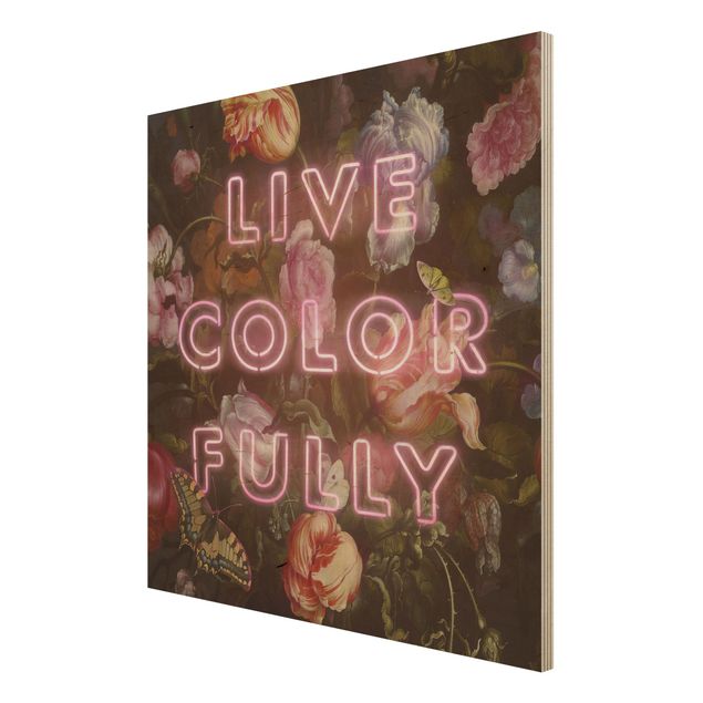 Print on wood - Live Colour Fully