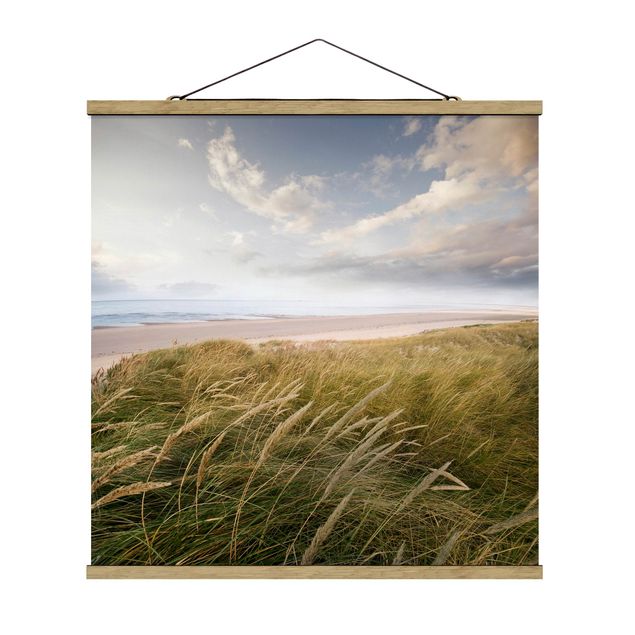 Fabric print with poster hangers - Divine Dunes