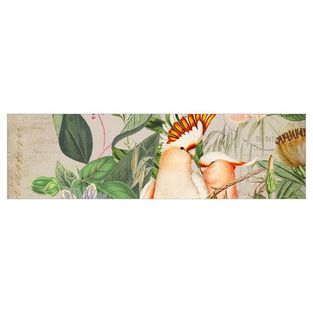 Kitchen wall cladding - Colonial Style Collage - Galah