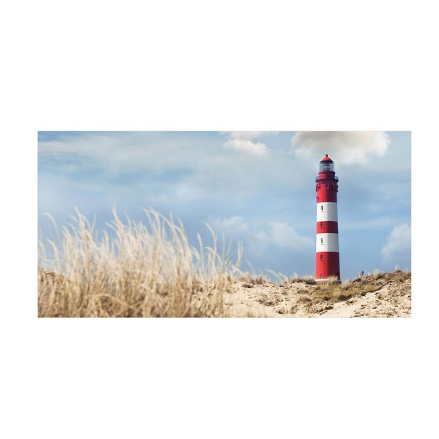 Blue rugs Lighthouse Betwen Dunes