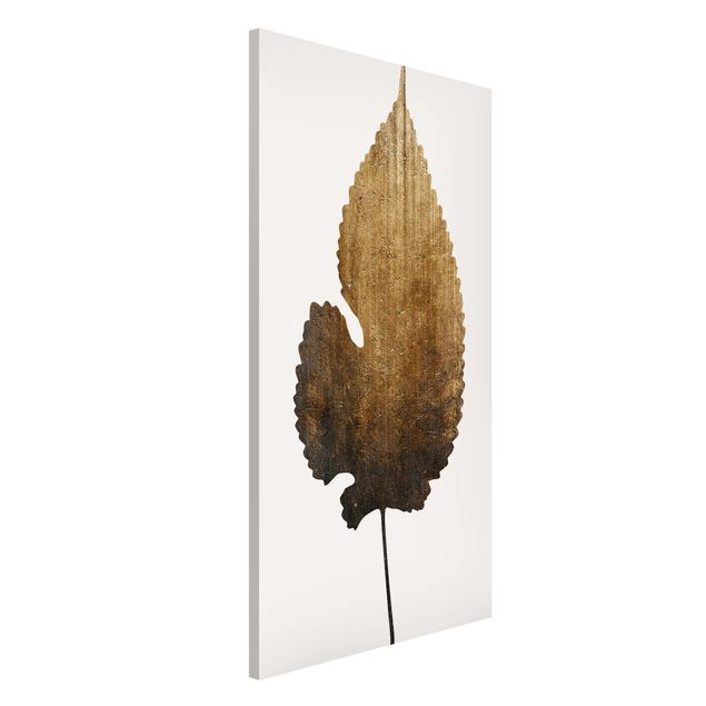 Magnetic memo board - Golden Leave - Lime Tree