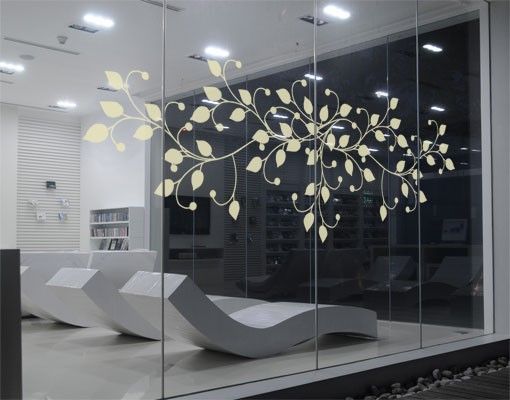 Window sticker - No.UL906 sinuous Tendril