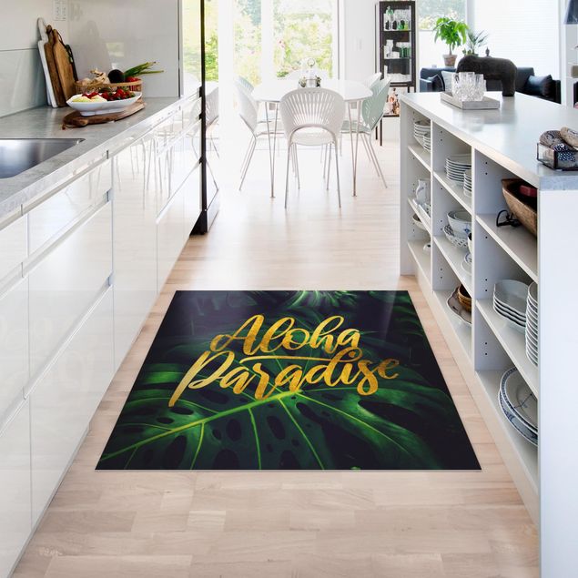 modern area rugs Jungle - Aloha Paradise