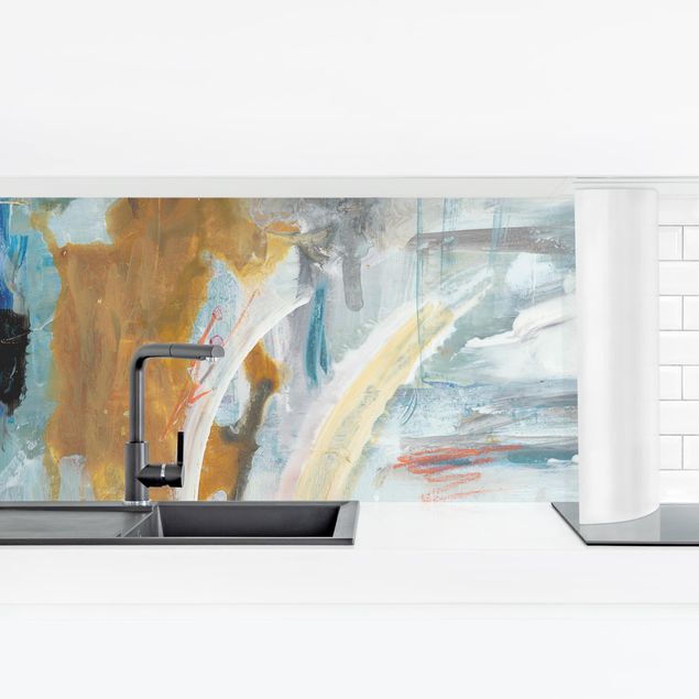 Kitchen wall cladding - Interplay Abstract I