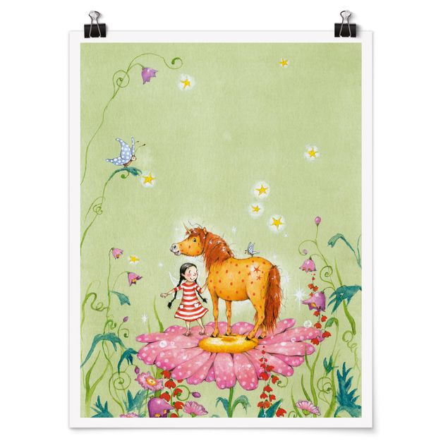 Poster kids room - The Magic Pony On The Flower
