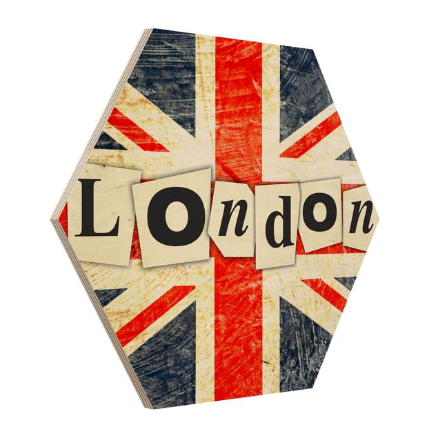 Wooden hexagon - Yeah London