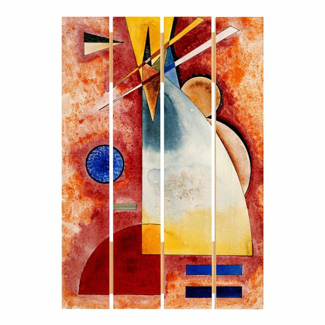 Print on wood - Wassily Kandinsky - In One Another