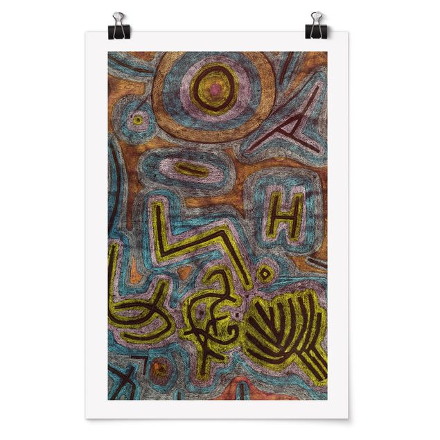 Poster art print - Paul Klee - Catharsis