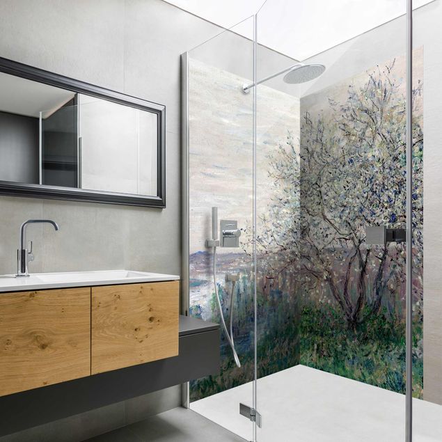 Shower panels Claude Monet - Spring Mood