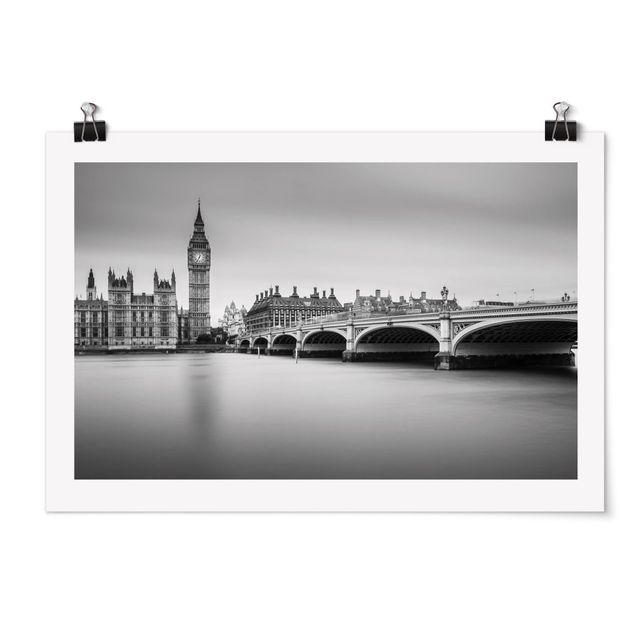 Poster - Westminster Bridge And Big Ben