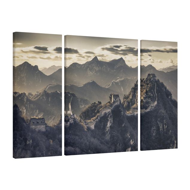 Print on canvas 3 parts - The Great Chinese Wall