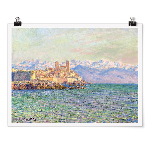 Poster - Claude Monet - Antibes, Le Fort