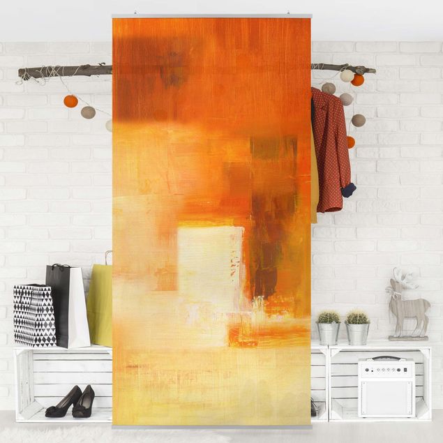 Room divider - Petra Schüßler - Composition In Orange And Brown 03