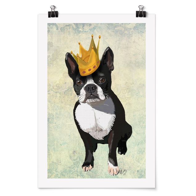 Poster animals - Animal Portrait - Terrier King