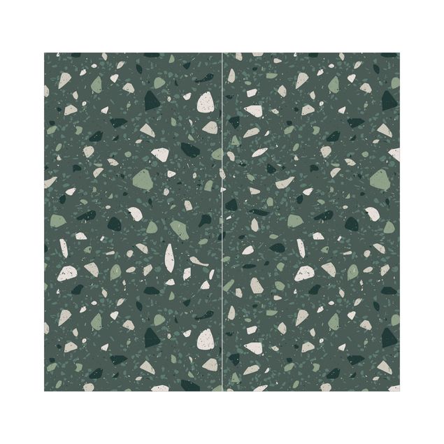 Shower wall cladding - Detailed Terrazzo Pattern Messina