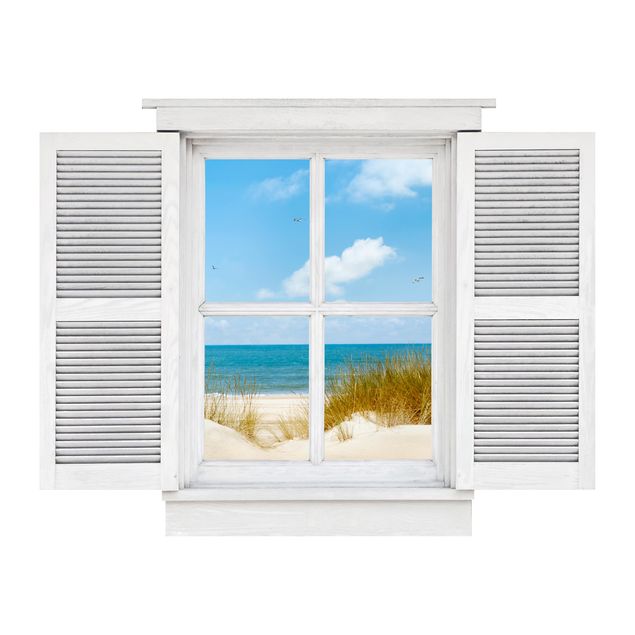 Wall decal Casement Beach On The North Sea