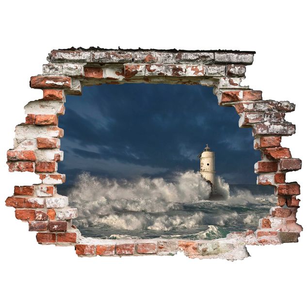 Wall art stickers Lighthouse On Sardinia