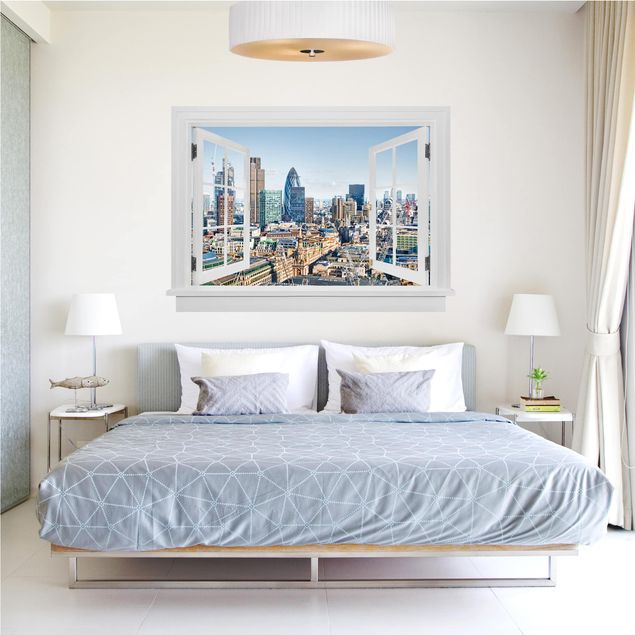 Wall stickers city ​​names Open Window City Of London