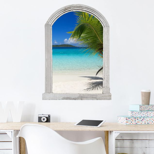 Stone wall decal Stone Arch Perfect Maledives