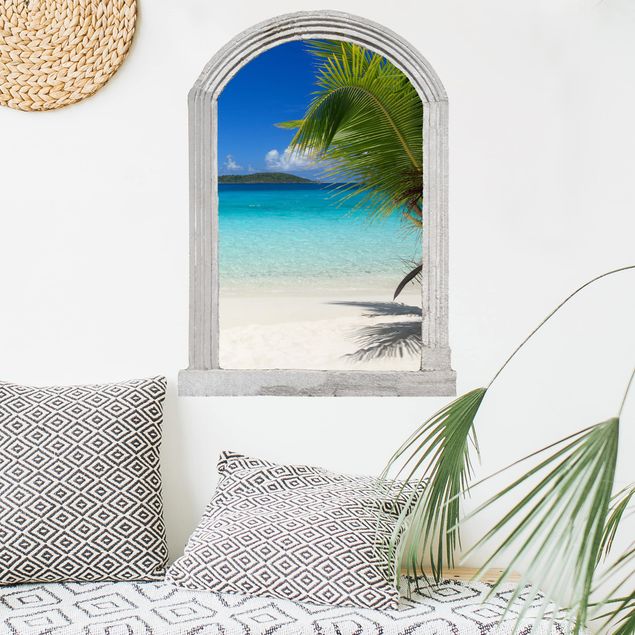 Wall stickers island Stone Arch Perfect Maledives