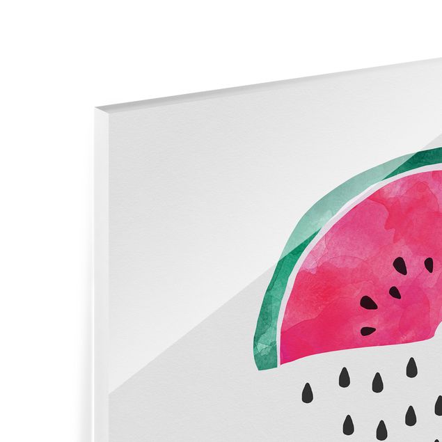 Splashback - Watermelon Rain - Square 1:1
