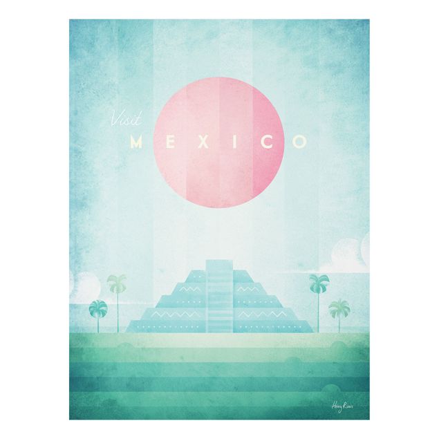 Print on forex - Travel Poster - Mexico