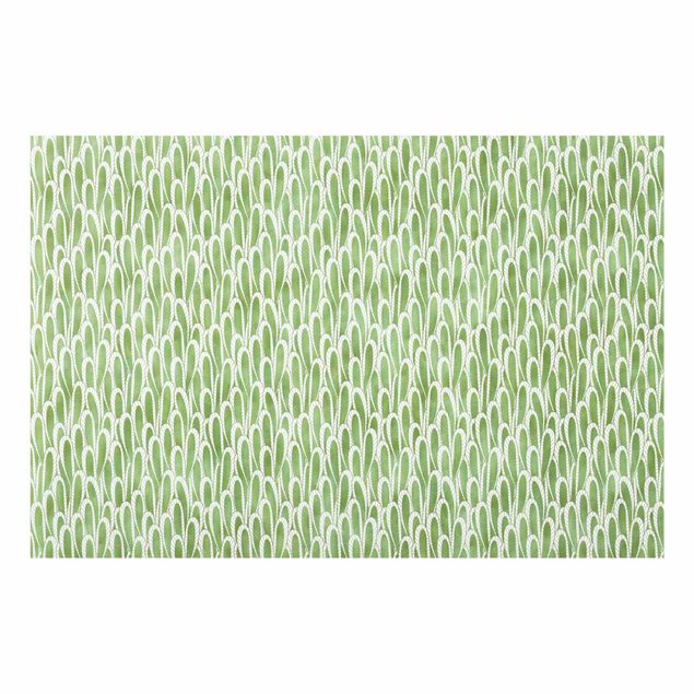 Splashback - Natural Pattern Succulents In Green - Landscape format 3:2