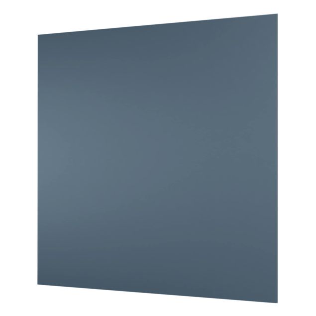 Glass Splashback - Slate Blue - Square 1:1