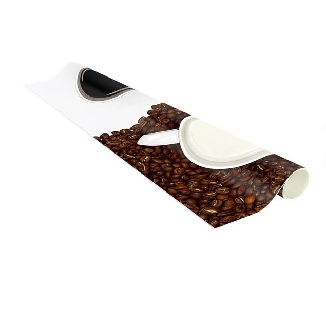 modern area rugs Caffee Latte