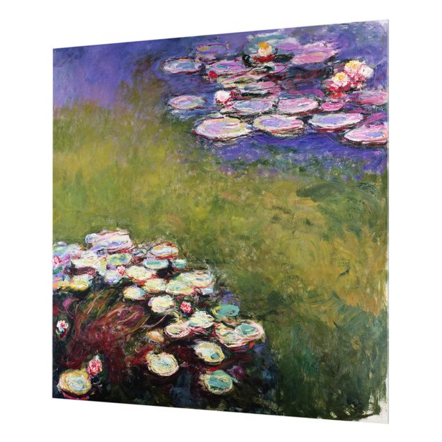 Glass Splashback - Claude Monet - Water Lilies - Square 1:1