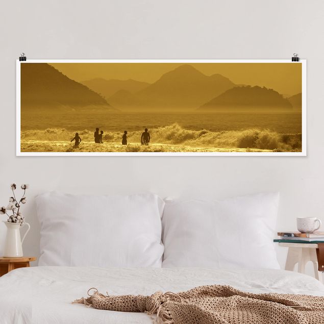 Panoramic poster nature & landscape - Gold Coast
