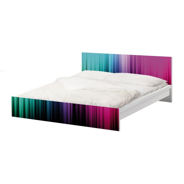 Adhesive film for furniture IKEA - Malm bed 140x200cm - Rainbow Display