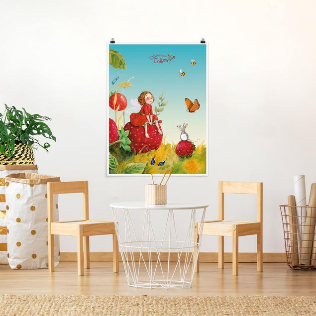Poster kids room - Little Strawberry Strawberry Fairy - Enchanting