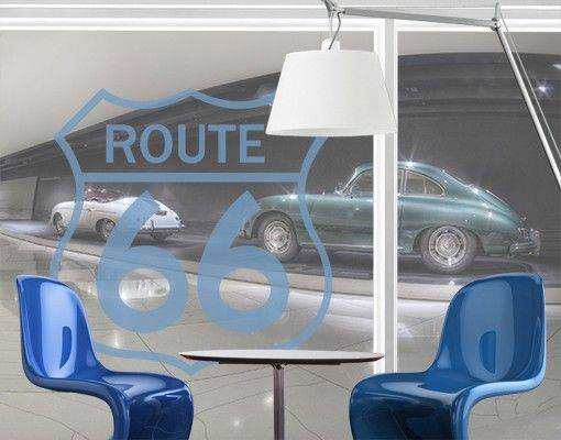 Window sticker - No.EK164 Route 66