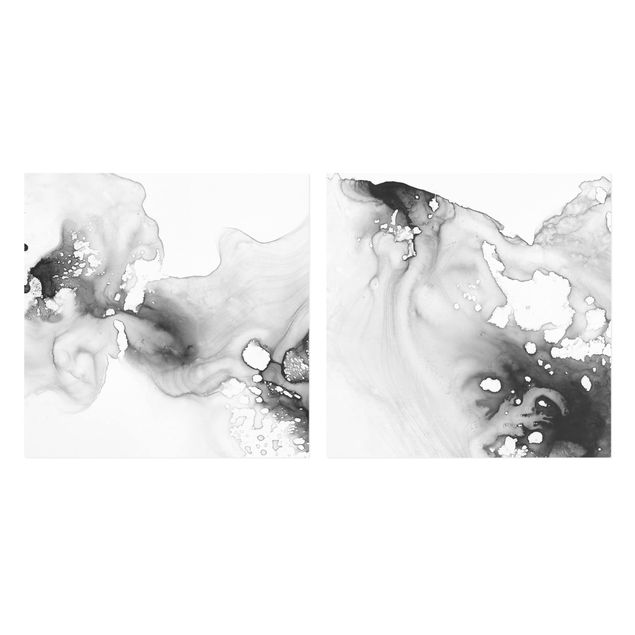 Print on canvas - Dust And Water Set I
