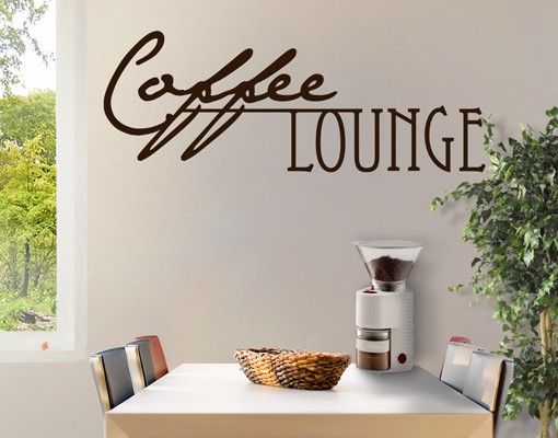 Wall stickers quotes No.CA27 Coffee Lounge