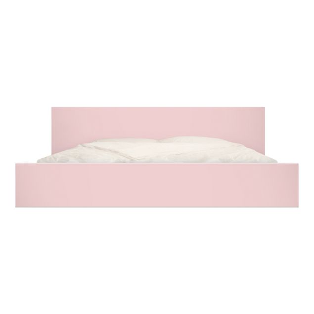 Adhesive film for furniture IKEA - Malm bed 180x200cm - Colour Rose
