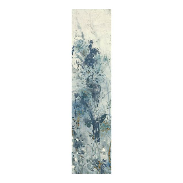 Sliding panel curtains set - Blue Spring Meadow I