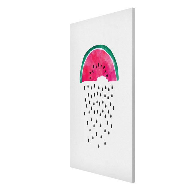 Magnetic memo board - Watermelon Rain