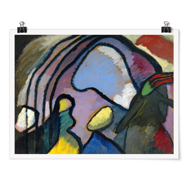 Poster - Wassily Kandinsky - Study For Improvisation 10