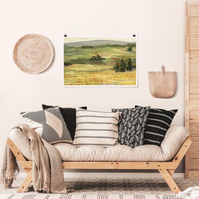 Poster - Meadow In The Morning I