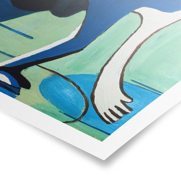 Poster art print - Ernst Ludwig Kirchner - The Ice Skater