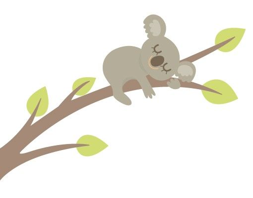 Wall sticker - No.EV101 Teddy Koala