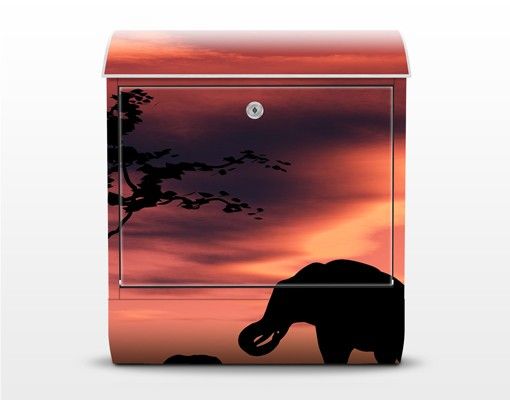 Letterbox - African Elephant Family